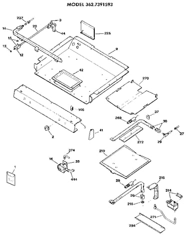 Burner section