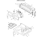 Kenmore 3627352592 main top section diagram