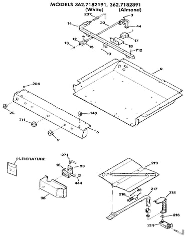 Burner section