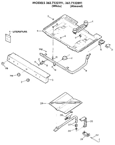 Burner section