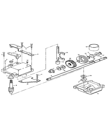 Gear case assembly