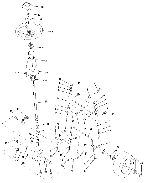 Steering assembly