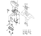 Craftsman 917255470 seat assembly diagram