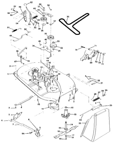 38" mower