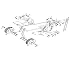 Craftsman 917298333 wheel and depth stake assembly diagram