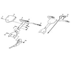 Craftsman 917298353 handle assembly diagram