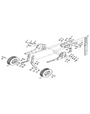Wheel and depth stake assembly