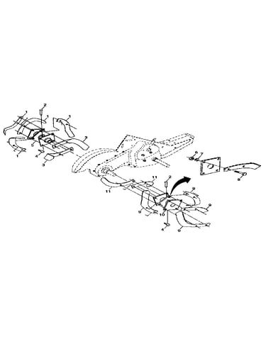 Tine assembly