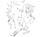 Craftsman 917256920 brake/rear mower lift assembly diagram