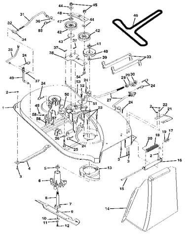 Mower deck
