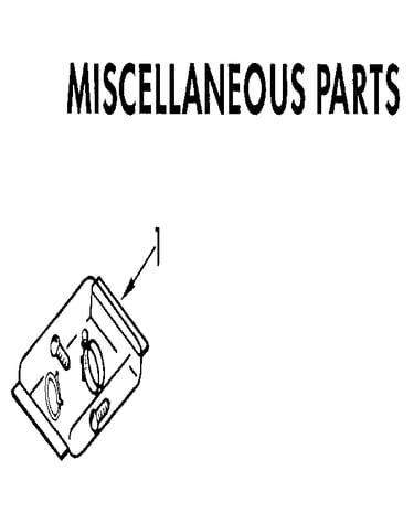 Miscellaneous