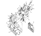 Epson ACTION LASER 1000 clutch and gears diagram