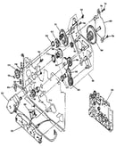 Clutch and gears