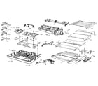 Epson AP4000 lower case assembly diagram