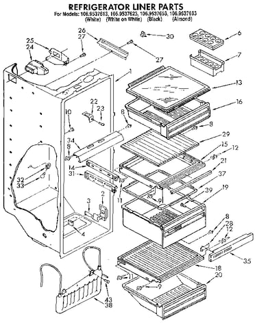 Refrigerator liner