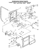 Dispenser front