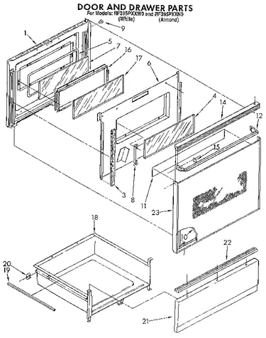 Door and drawer