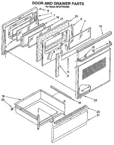 Door and drawer