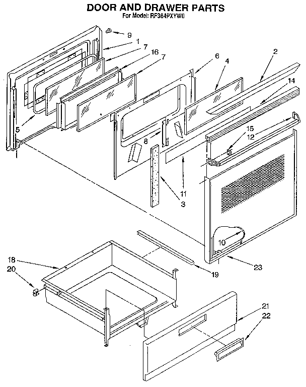 DOOR AND DRAWER
