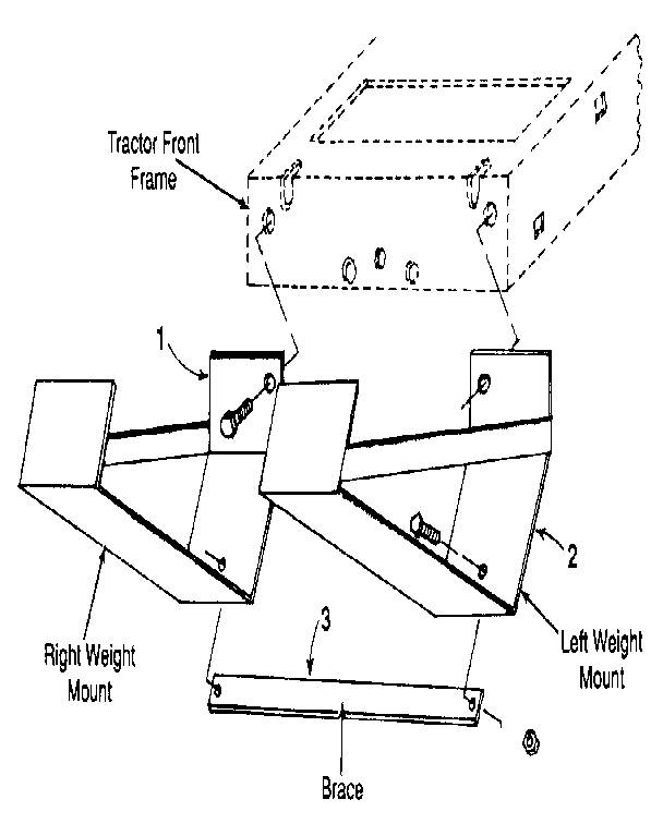 Weight bracket