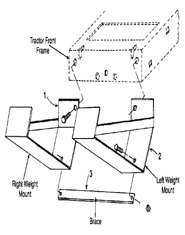 Weight bracket