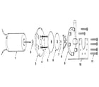 Craftsman 471261380 motor and pump assembly diagram