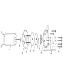 Motor and pump assembly