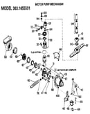 Motor pump mechanism