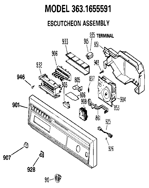 Escutcheon assembly