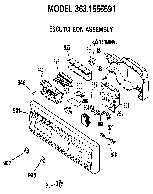 ESCUTCHEON ASSEMBLY