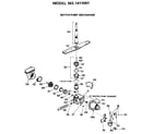 Kenmore 3631411691 motor-pump mechanism diagram