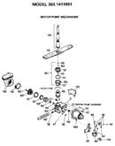 Motor-pump mechanism