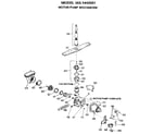 Kenmore 3631442591 motor-pump mechanism diagram