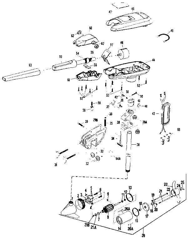 1.5 H.P. FISHING MOTOR