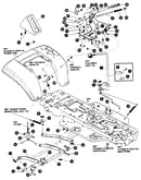 Mower suspension assembly