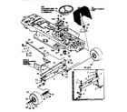 Craftsman 536255860 front steering assembly diagram