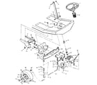 Craftsman 502255172 steering system diagram