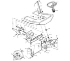 Craftsman 502254114 steering system diagram