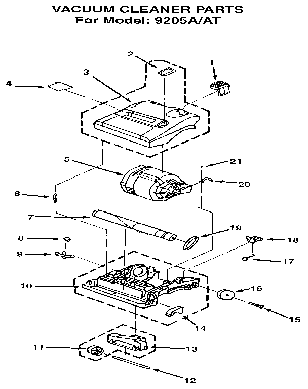 NOZZLE AND MOTOR ASSEMBLY