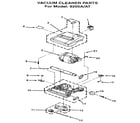 Eureka 9205AT nozzle and motor assembly diagram