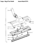 Rug & floor nozzle