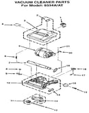Nozzle and motor assembly