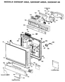 Control panel and door