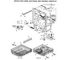 GE GSD970P-48 tub assembly diagram