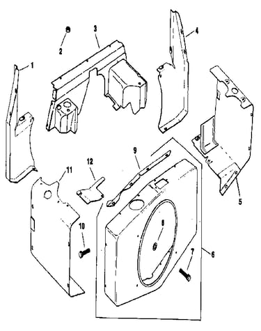 Baffles and shroud