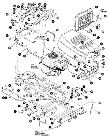 Chassis & hood assembly