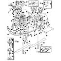 Craftsman 536255870 pre-painted deck assembly diagram
