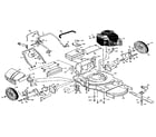 Craftsman 917374491 main frame diagram