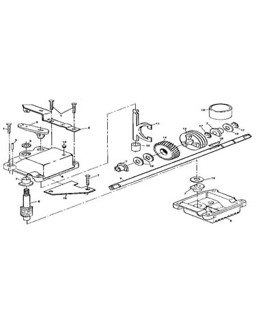 Gear case assembly