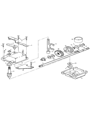 Gear case assembly